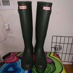 Green Hunter Original Tall Rainboots